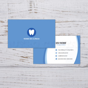 Cartão de visita para dentistas