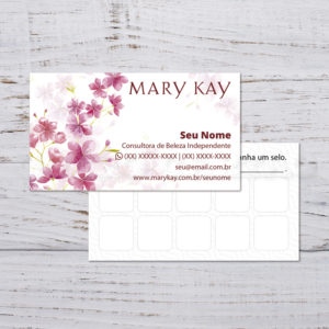 Cartão Fidelidade Mary Kay