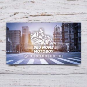 Cartão de visita para Motoboy