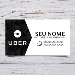 Cartão de visita para Uber