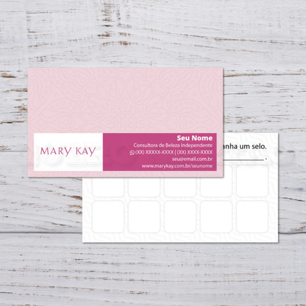 Cartão Fidelidade Mary Kay