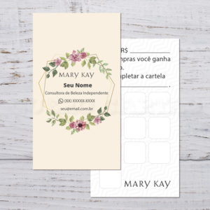 Cartão Fidelidade Mary Kay