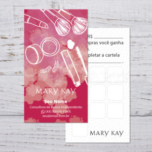 Cartão Fidelidade Mary Kay