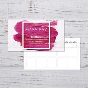 Cartão Fidelidade Mary Kay