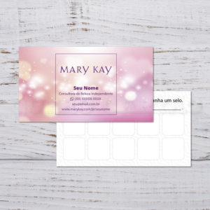 Cartão Fidelidade Mary Kay