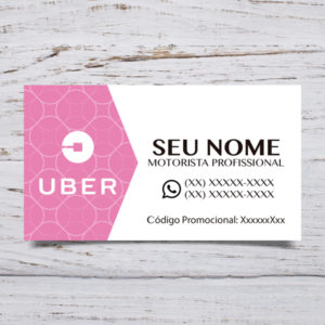 Cartão de visita para Uber